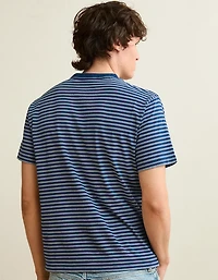 AE Standard Fit Indigo T-Shirt
