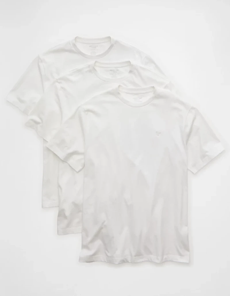 Lot de trois t-shirts style déjà porté AE