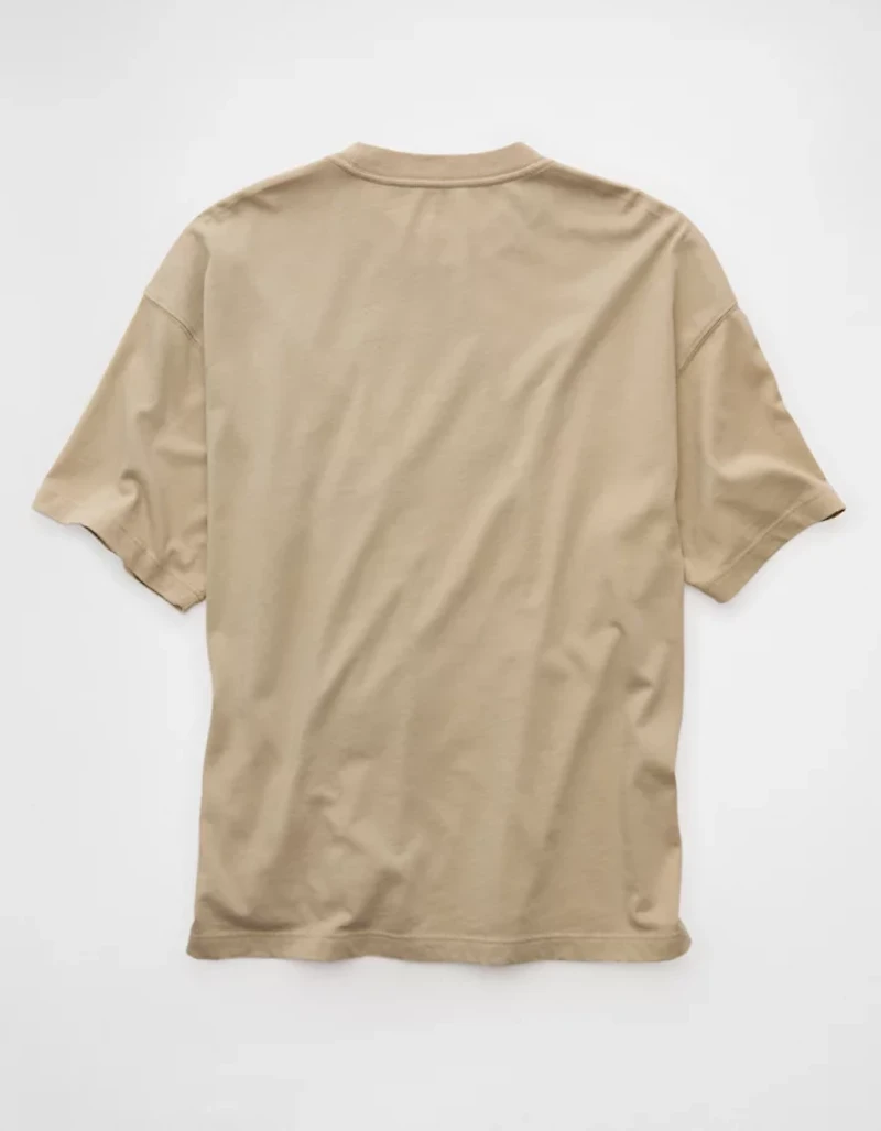 AE Boxy Sueded Jersey T-Shirt
