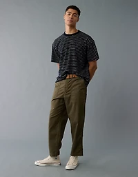 AE Boxy Textured Striped T-Shirt