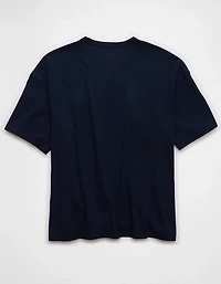 AE Boxy Linen-Blend T-Shirt
