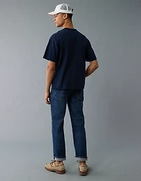 AE Boxy Linen-Blend T-Shirt