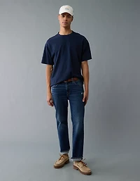 AE Boxy Linen-Blend T-Shirt