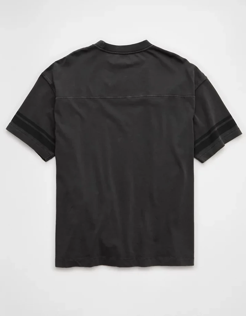 AE Boxy Sueded Football T-Shirt