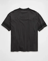 AE Boxy Sueded Football T-Shirt