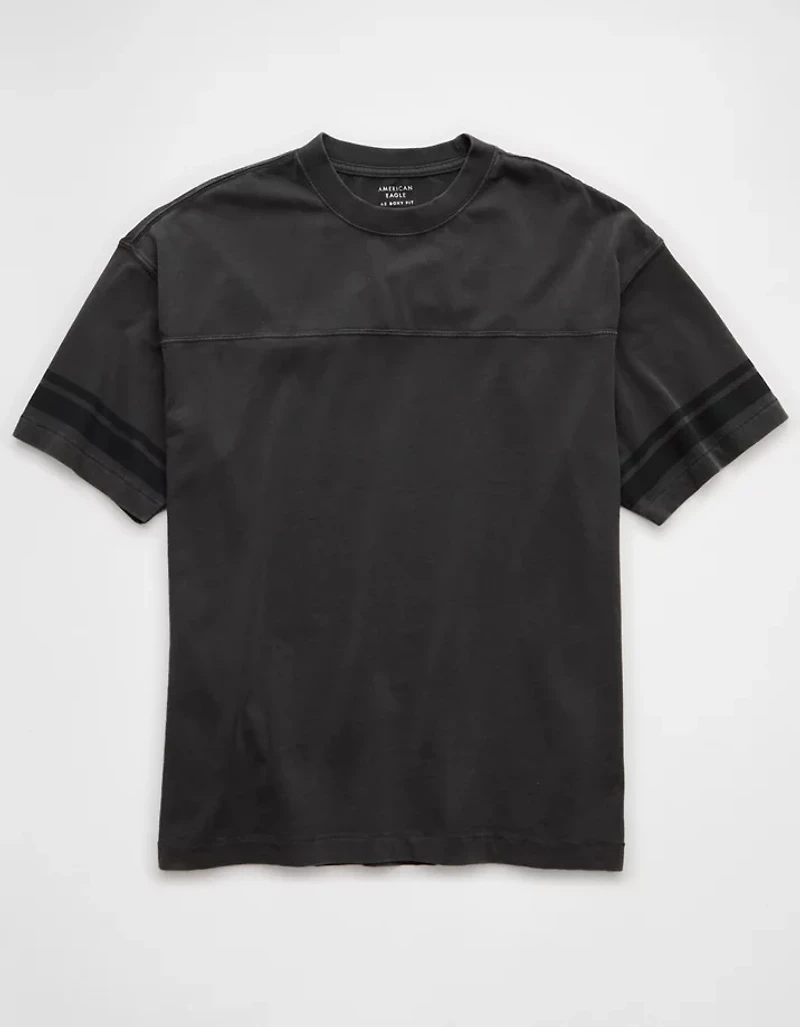 AE Boxy Sueded Football T-Shirt