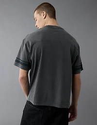 AE Boxy Sueded Football T-Shirt