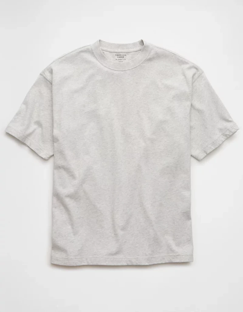 AE Boxy Fit Sueded Jersey T-Shirt