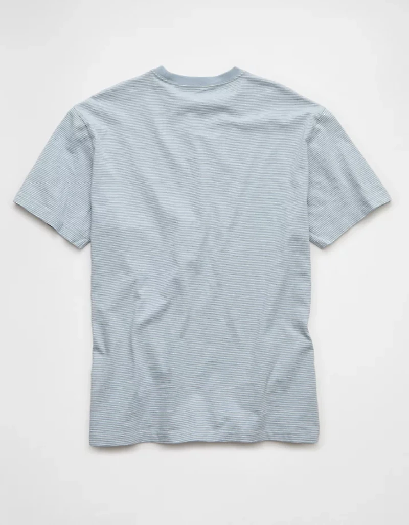 T-shirt rayé flammé AE