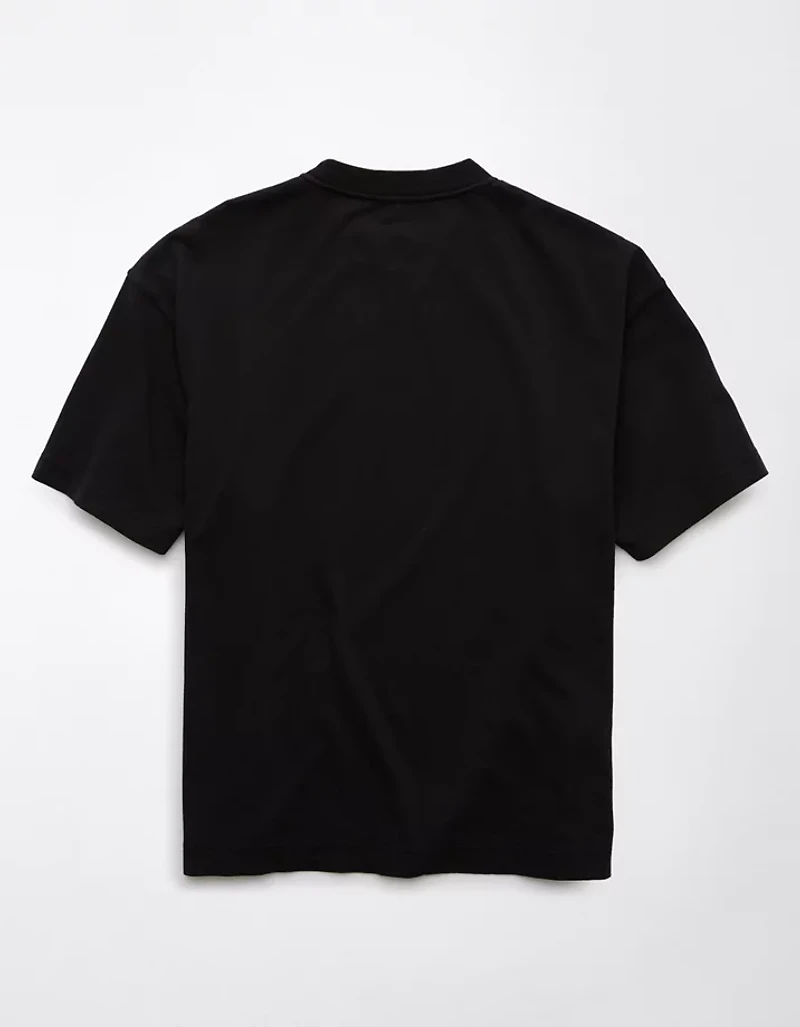 AE Boxy Fit Sueded Jersey T-Shirt