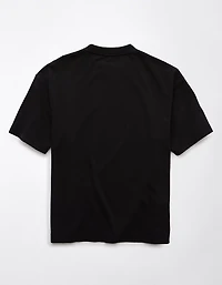 AE Boxy Fit Sueded Jersey T-Shirt