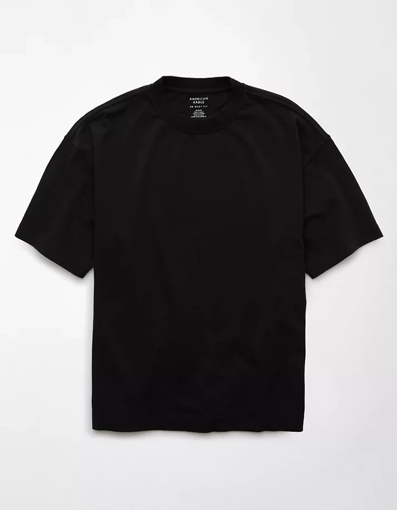 AE Boxy Fit Sueded Jersey T-Shirt