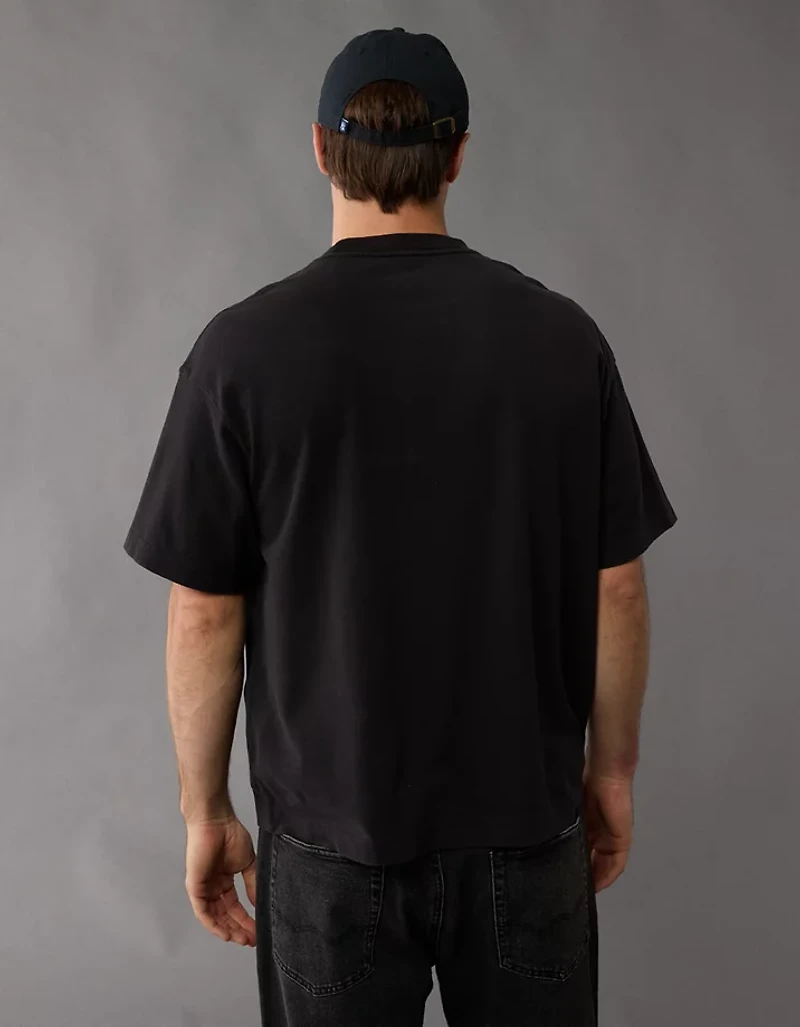 AE Boxy Fit Sueded Jersey T-Shirt