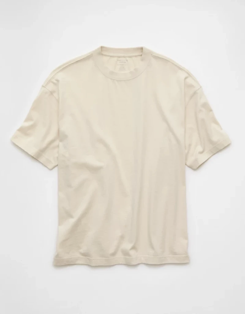 AE Boxy Fit Sueded Jersey T-Shirt