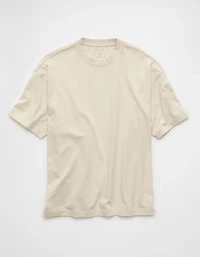 AE Boxy Fit Sueded Jersey T-Shirt