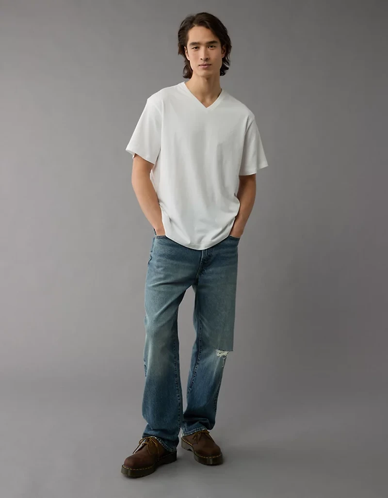 AE Lived-In V-Neck T-Shirt