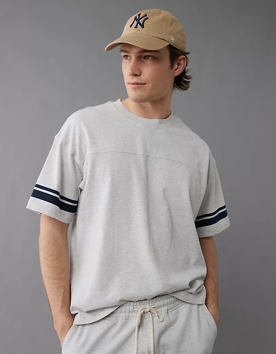 T-shirt de football droit en suède AE