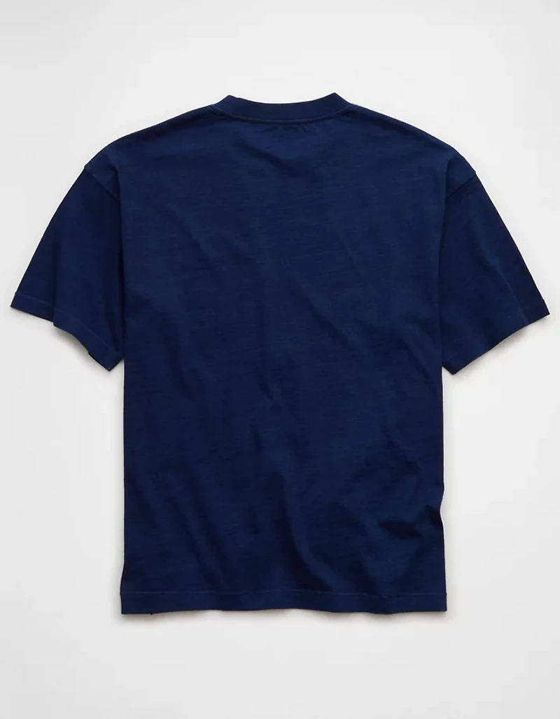 T-shirt droit indigo AE