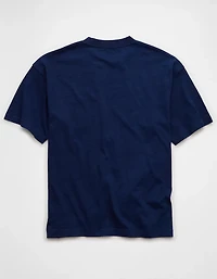 T-shirt droit indigo AE