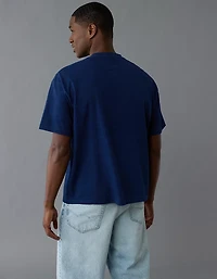 T-shirt droit indigo AE