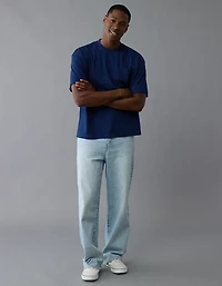 T-shirt droit indigo AE