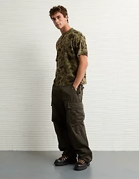 AE Boxy Sueded Camo Jersey T-Shirt