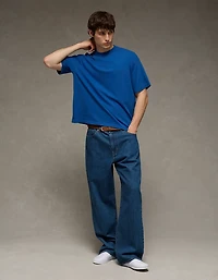 AE Boxy Sueded Jersey T-Shirt