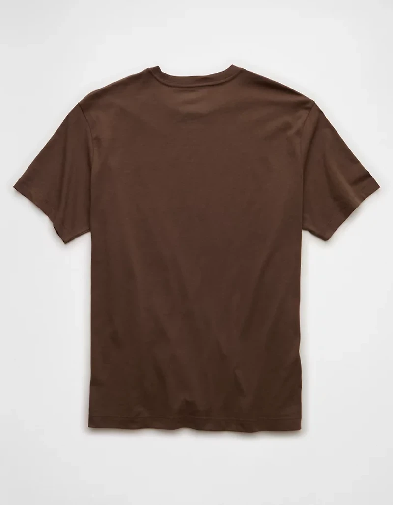 AE Standard Fit Lightweight Logo T-Shirt