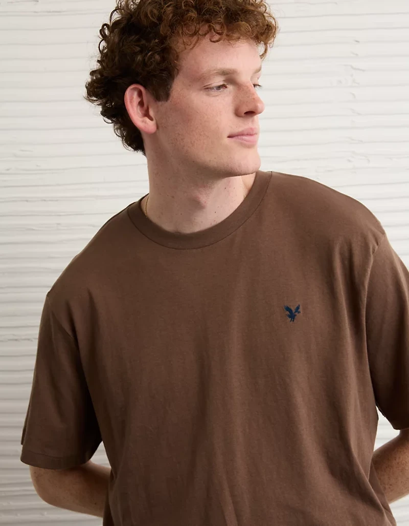 AE Standard Fit Lightweight Logo T-Shirt