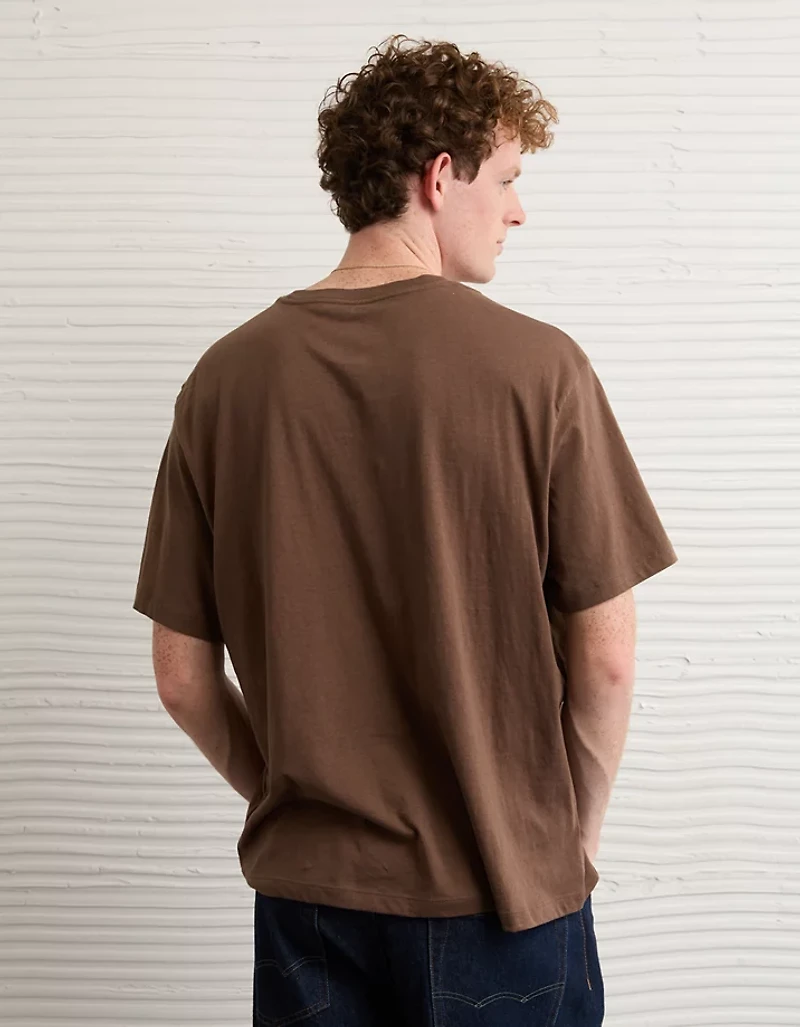 AE Standard Fit Lightweight Logo T-Shirt