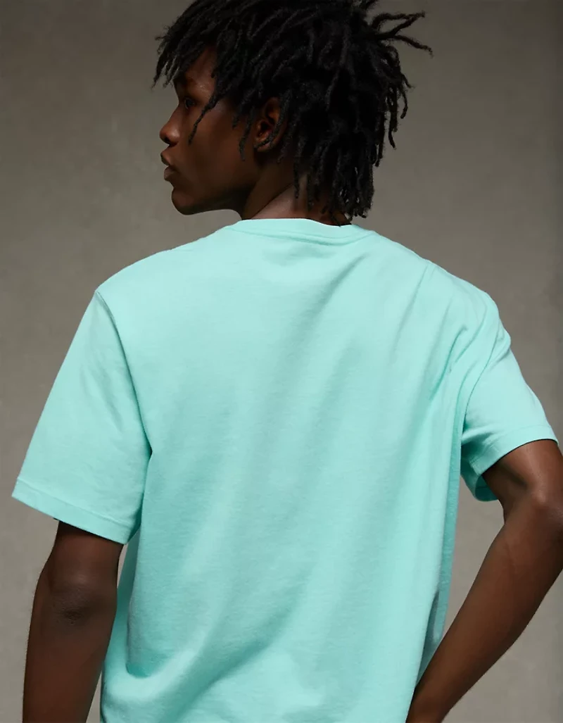 AE Standard Fit Lightweight Logo T-Shirt