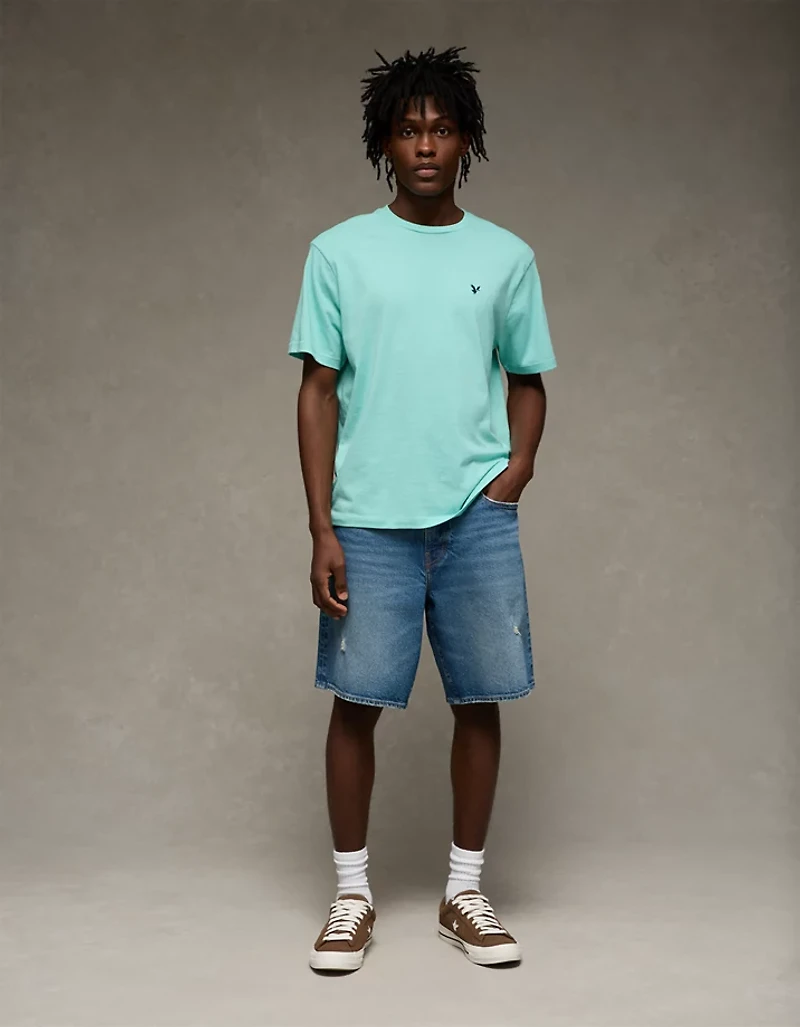 AE Standard Fit Lightweight Logo T-Shirt