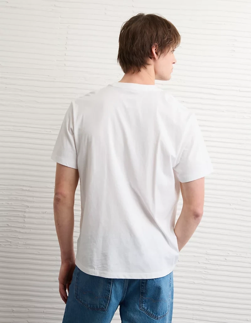 T-shirt léger à logo AE