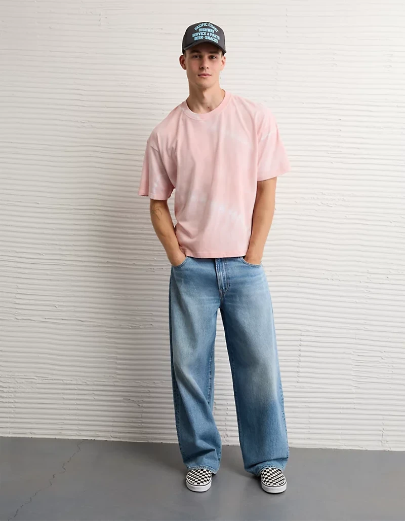 AE Boxy Fit Sueded Jersey T-Shirt