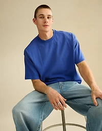 AE Boxy Fit Sueded Jersey T-Shirt