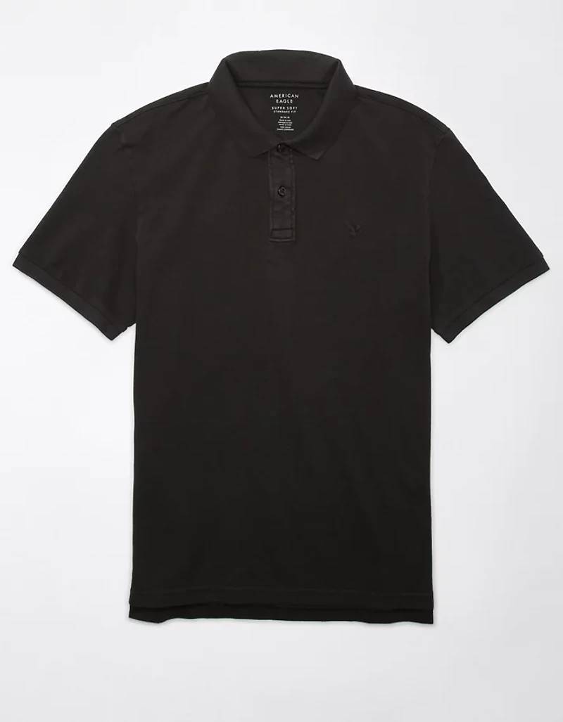 AE Lived-In Pique Polo Shirt