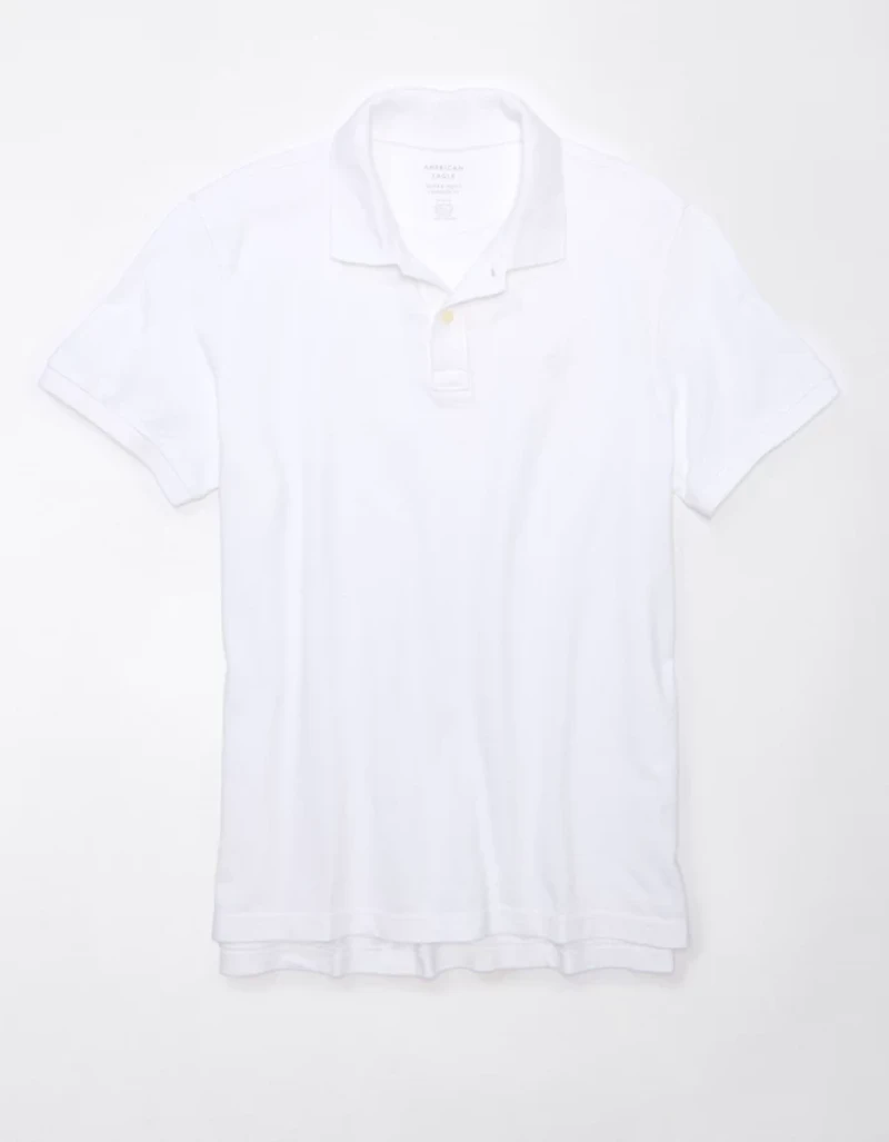 AE Lived-In Pique Polo Shirt