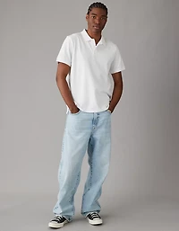 AE Lived-In Pique Polo Shirt