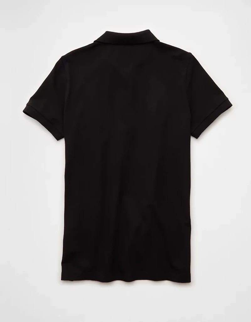 AE Lived-In Slim Fit Pique Polo Shirt
