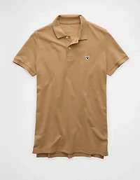 AE Lived-In Slim Fit Pique Polo Shirt