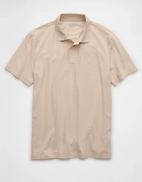 AE 24/7 Club Logo Striped Polo Shirt