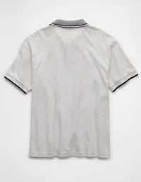 AE Boxy Stretch Pique Polo Shirt