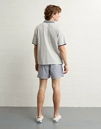 AE Boxy Stretch Pique Polo Shirt