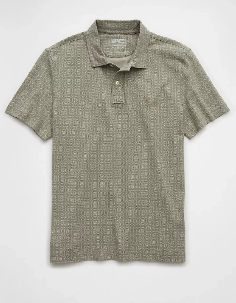 Polo imprimé de club à logo 24/7 AE