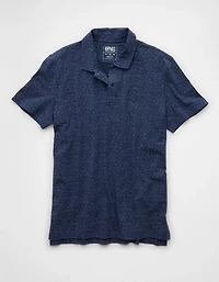 AE 24/7 Club Logo Printed Polo Shirt