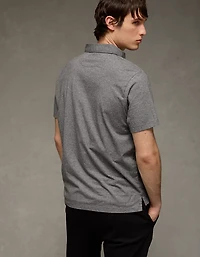 AE 24/7 Standard Fit Club Pique Polo Shirt