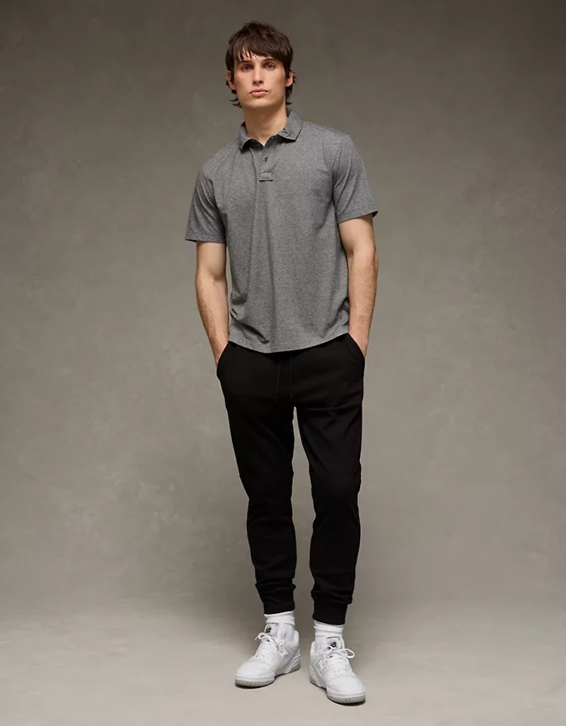 AE 24/7 Standard Fit Club Pique Polo Shirt