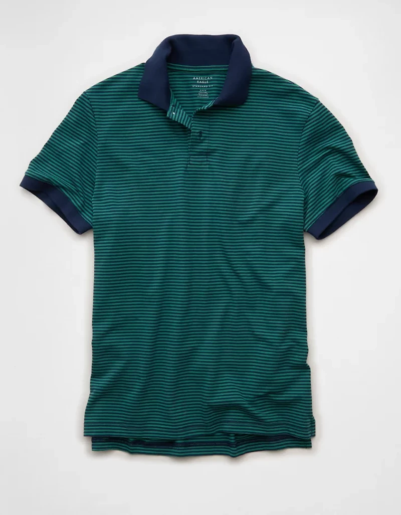 AE 24/7 Club Pique Polo Shirt