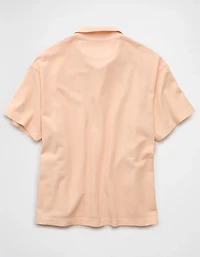AE Boxy Pique Polo Shirt