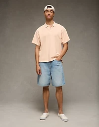 AE Boxy Pique Polo Shirt